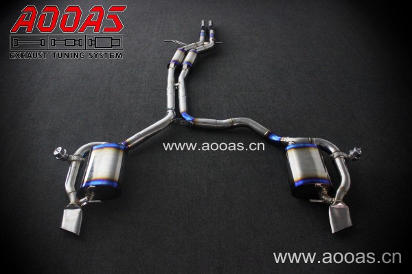 2016 Audi A6 A7 3.0T Titanium / Valvetronic Catback System
